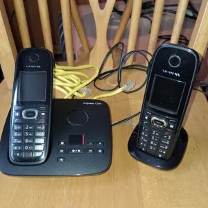 Siemens Gigaset C595 Cordless Phone with Two Handsets - Image 2