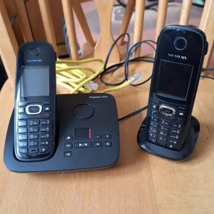 Siemens Gigaset C595 Cordless Phone with Two Handsets