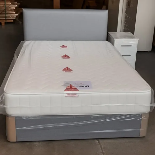 Divan bed with mattress and drawer set – Single, Small Double, Double, King Size
