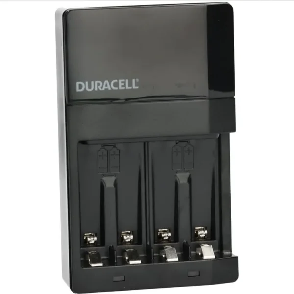 Duracell plugin battery charger with 8 rechargeable batteries
