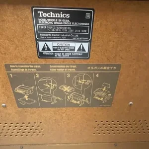 Technics SX-EX50L Electronic Organ - Image 3