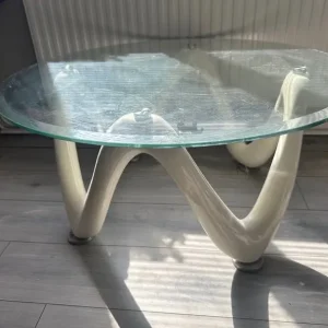 Glass coffee table - Image 2