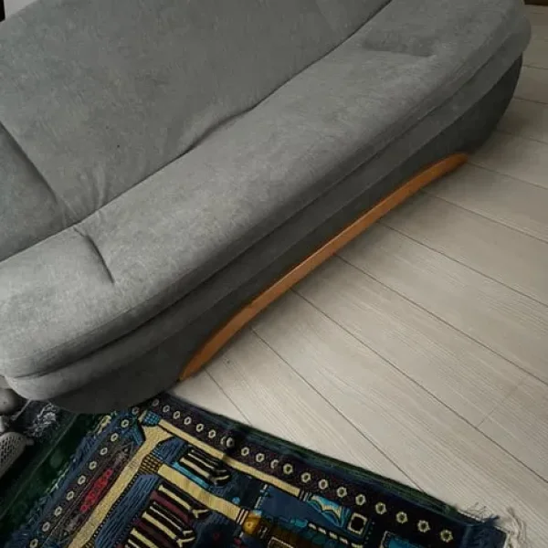 Solid double sofa bed