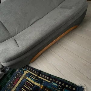 Solid double sofa bed