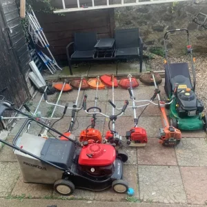 Petrol strimmer and lawnmowers - Image 2