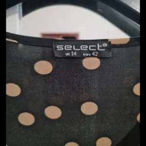 Polka Dot Dress Women Size 14 UK SELECT - Image 6