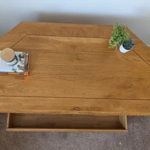 Solid Oak TV Cabinet - Image 3