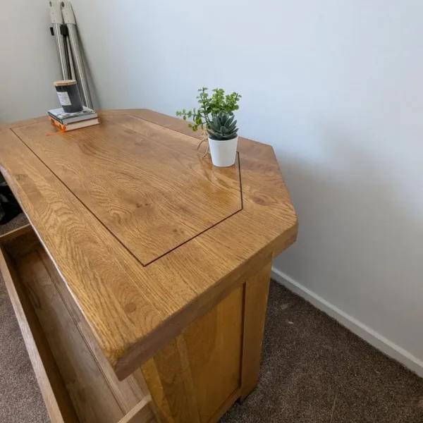 Solid Oak TV Cabinet