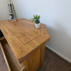 Solid Oak TV Cabinet