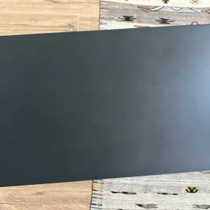 Black metal coffee table - Image 2