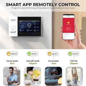 Wireless Smart Home Security System with Touchscreen and WiFi - Image 6
