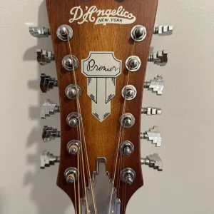 D'Angelico 12-string Grand Auditorium Aged Mahogany - Image 2