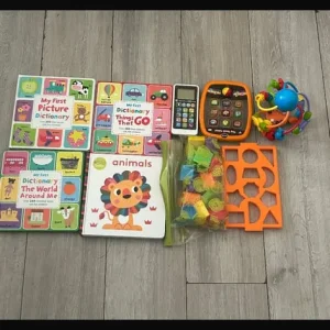 Babylo Go Go baby walker with books and toys - Image 4