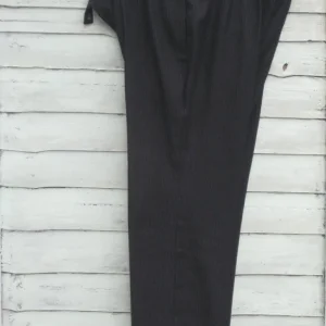 Greenwoods Navy Blue Pinstripe Trousers