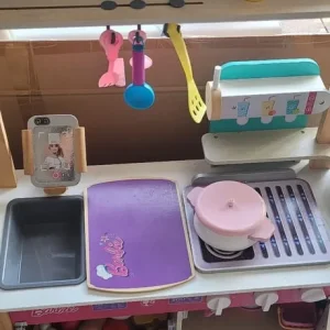 Wooden barbie kitchen - Image 3