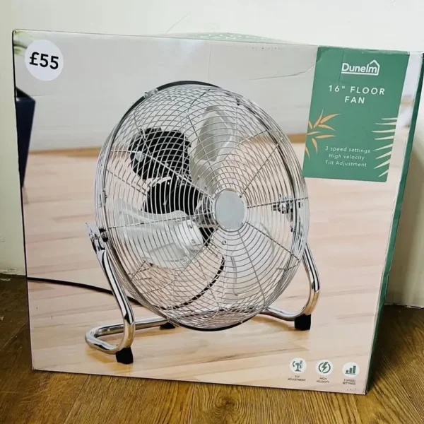 Dunelm 16-inch Floor Fan