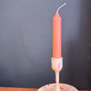 Hand Painted Taper Candle Stands