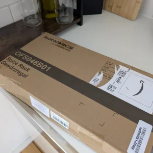 SONGMICS Bamboo 2-Tier Spice Rack – Still sealed in original box - Image 4