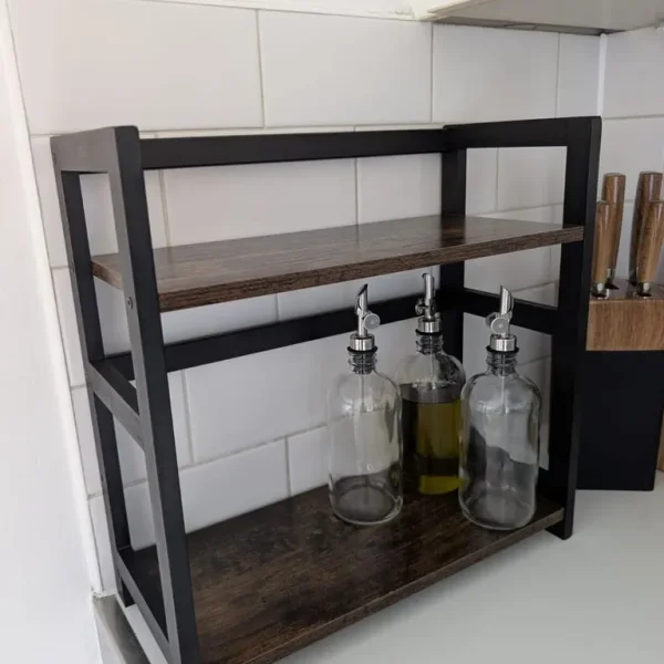 SONGMICS Bamboo 2-Tier Spice Rack – Still sealed in original box