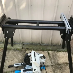 Chop saw and bench - Image 3