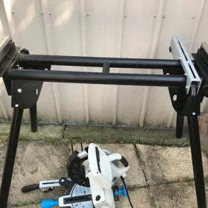 Chop saw and bench - Image 7