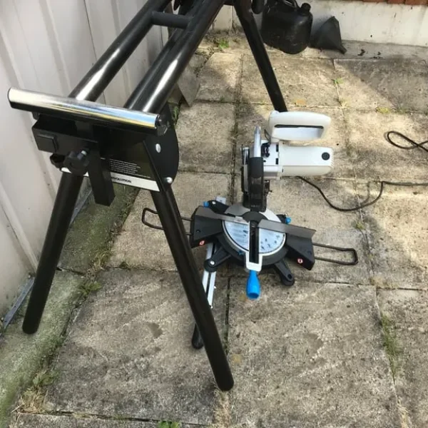 Chop saw and bench