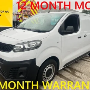 2022 Fiat Scudo 1.5 MultiJet 100 SX Panel Van Diesel Manual