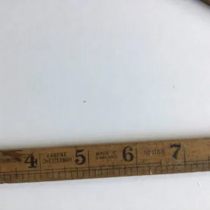 Vintage RABONE Chesterman No:1168 24” wooden hinged ruler - Image 2