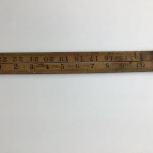 Vintage RABONE Chesterman No:1168 24” wooden hinged ruler - Image 4