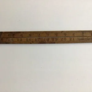 Vintage RABONE Chesterman No:1168 24” wooden hinged ruler - Image 5