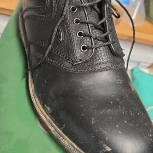 Men's leather golf shoes size 10 - Image 2