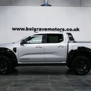 2024 Ford Ranger Wildtrak Double Cab 4WD Diesel Auto with Sabre Orange and Black Leather - Image 4