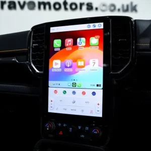 2024 Ford Ranger Wildtrak Double Cab 4WD Diesel Auto with Sabre Orange and Black Leather - Image 8