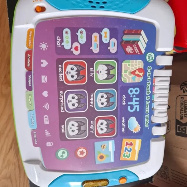 Vtech table and tablet building kit