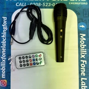 ANG SPK02 Karaoke Wireless Bluetooth Speaker with Microphone and LED Lights - Image 5