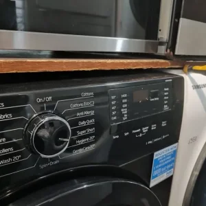 BLACK 8KG BEKO WASHING MACHINE 1400RPM A+++ ENERGY EFFICIENT - Image 5