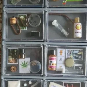 D&W Drug Awareness Kit – 3 Trays in Metal Flight Case - Image 3