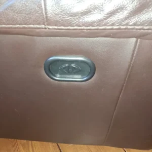 Electric Reclining Leather Chair - Image 3