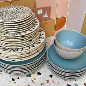 emma bridgewater and loaf plates and bowls