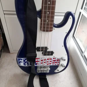 Vintage Fender Squire P Bass Guitar Speaker - Image 2