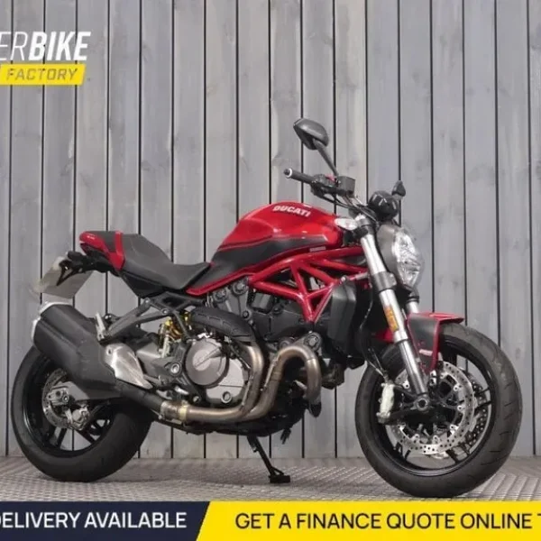 2019 Ducati Monster 821 Red