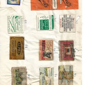 Matchbox Labels Vintage Collection from early 1960s - Image 2