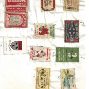 Matchbox Labels Vintage Collection from early 1960s - Image 5