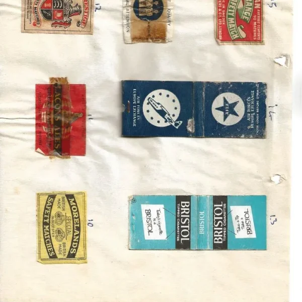 Matchbox Labels Vintage Collection from early 1960s