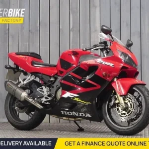 2002 Honda CBR600F Red Motorbike