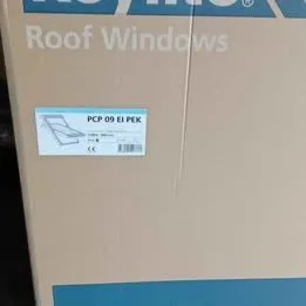 Keylite roof window PCP 09 EI PEK 134cm x 98cm with electric blind