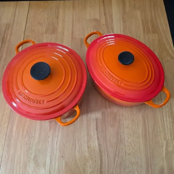 Le creuset pots