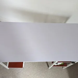White Computer Desk Study Table - Image 3
