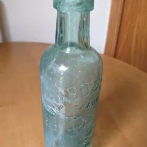 Vintage Bullard and Sons anchor bottle