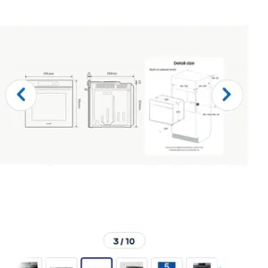 Samsung Dual Cook Oven – Stainless Steel, WiFi Connected - Image 5